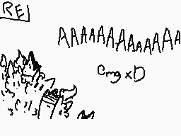 Drawn comment by ✕Carivinn✕
"REI AAAAAAAAAAAAAAA cngxD s111"