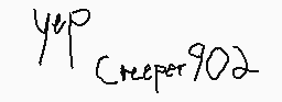 Drawn comment by Creeper902