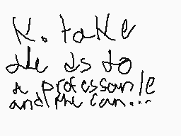 Drawn comment by creeper902