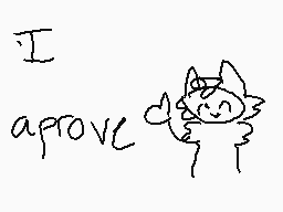 Drawn comment by seesees
"I aprove"
