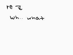 Drawn comment by beartrap