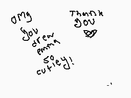 Drawn comment by $Äíよ○Rm£0w