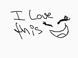 Drawn comment by @ngeⓁß0Ⓧ
"I Love this"