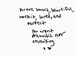 Drawn comment by BrokenN◎va