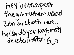 Drawn comment by LoMoRi