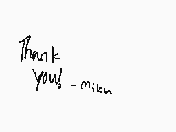 Drawn comment by Miku