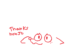 Drawn comment by Sulu
"Thanks honjo"