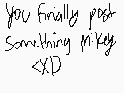 Drawn comment by Leather♥TV