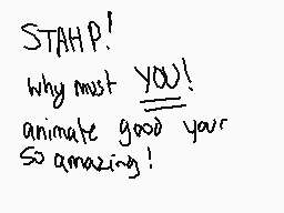 Drawn comment by Leather♥TV