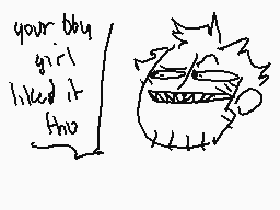 Drawn comment by Leather♥TV