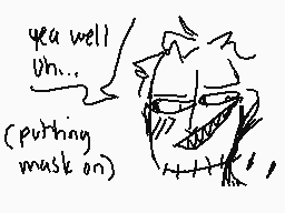 Drawn comment by Leather♥TV