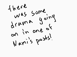 Drawn comment by JœⒷⒶSH❗<:=