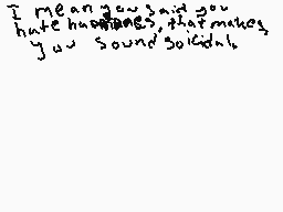 Drawn comment by FoulPlay