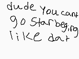 Drawn comment by Nick PVP