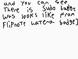 Drawn comment by Trianic
"and you can see There is Sudo badge was looks like from Flipnots warena badge]"