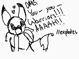 Drawn comment by Pikacheeks