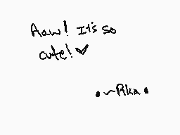 Drawn comment by やiにacんモモにs
"Aaw! It's so cute! o~Rika~"