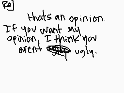 Drawn comment by Lettuce