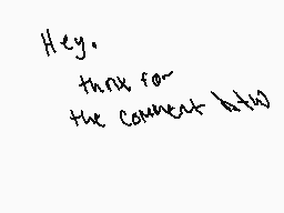 Drawn comment by SprkleTron