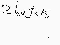 Drawn comment by jaime
"2 haters"