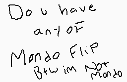 Drawn comment by Mondo