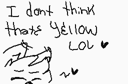 Drawn comment by psyhco cat