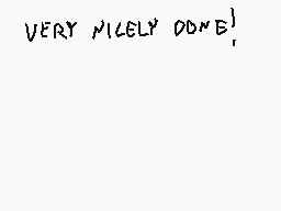 Drawn comment by Stego