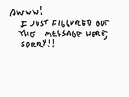 Drawn comment by Stego