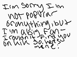 Drawn comment by Sarah8001