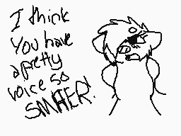 Drawn comment by Shaded K9