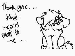Drawn comment by Shaded K9