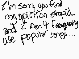 Drawn comment by Shaded K9