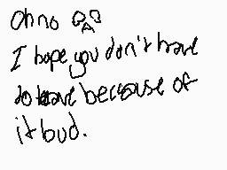 Drawn comment by Shaded K9