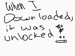 Drawn comment by ZCHAOSWOLF