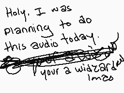 Drawn comment by Tanooki♪