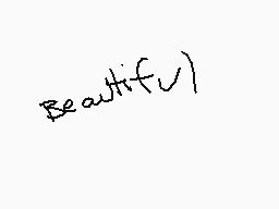 Drawn comment by Tanooki♪
"beautiful)"