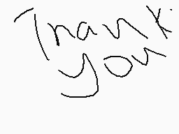 Drawn comment by Jacob
"Thank you"