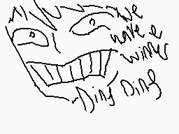 Drawn comment by UMANI
"the wake wing Ding Ding"