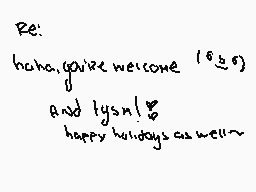 Drawn comment by Gladion