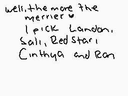 Drawn comment by Keef