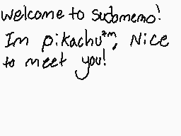 Drawn comment by Pikachu™