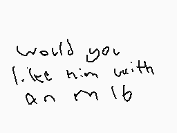 Drawn comment by xd meemee