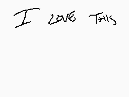 Drawn comment by FCTINDRAWS
"I love this"