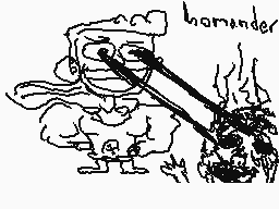 Drawn comment by wack
"hamander"