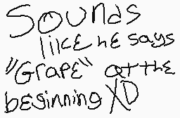 Drawn comment by $k8thegr8