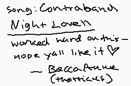 Drawn comment by thotticus