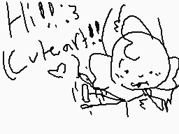 Drawn comment by ★Meowoof♥
"Hi! :3 (Cute~)!!"