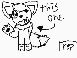Drawn comment by eevee fox♣
"this one. rep"