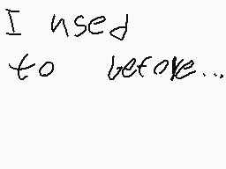 Drawn comment by The One