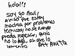 Drawn comment by Cielo